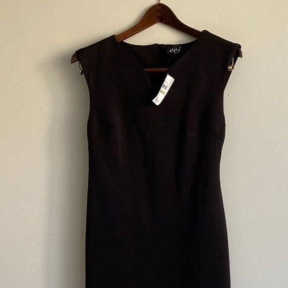 NWT ECI Black cocktail dress - Picture 3 of 6